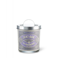 Scented Candle in Glass with Galvanised Lid 'Baby Lotion'
