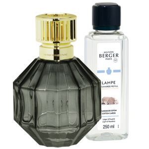 Facette Black Lampe Berger Gift Pack