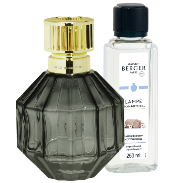 Facette Black Lampe Berger Gift Pack