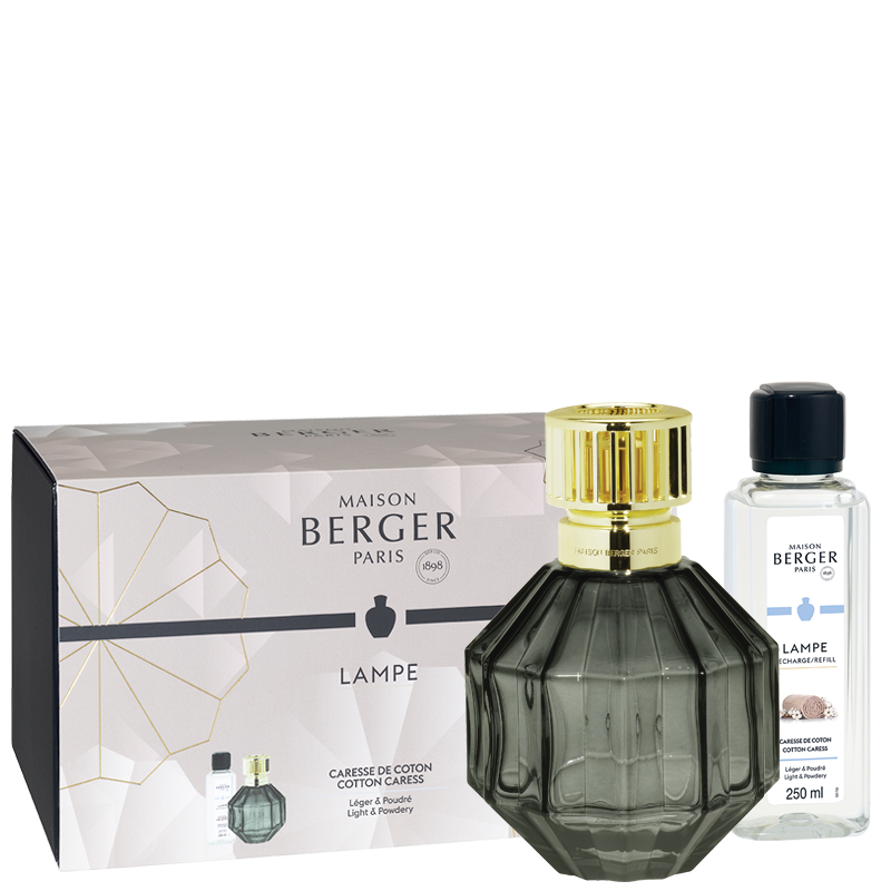 Facette Black Lampe Berger Gift Pack