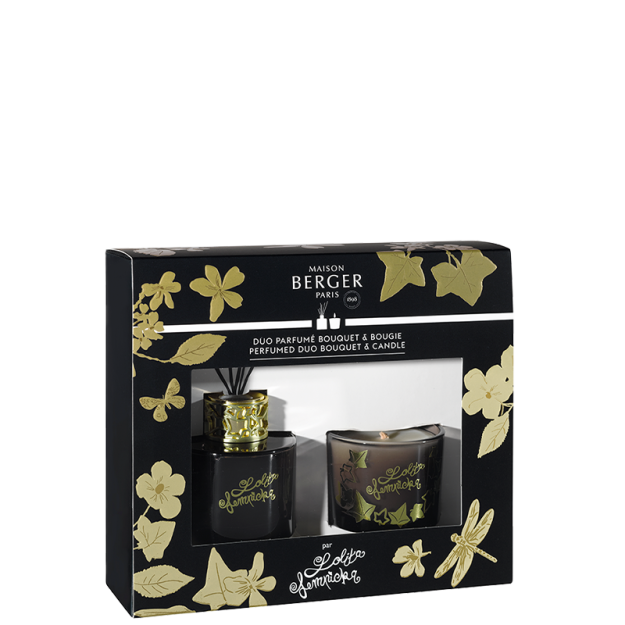 Duo mini Bouquet & Candle Lolita Lempicka Black Edition