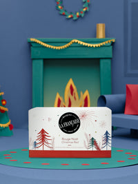 Box of 2 scented candles 20h Red Christmas