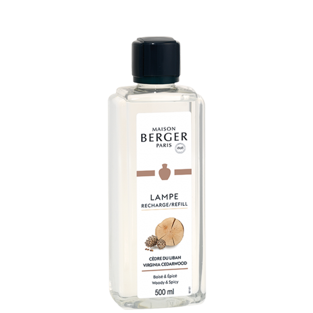 Lamp Refills 500ml Virginia Cedarwood Domaine Lumiere