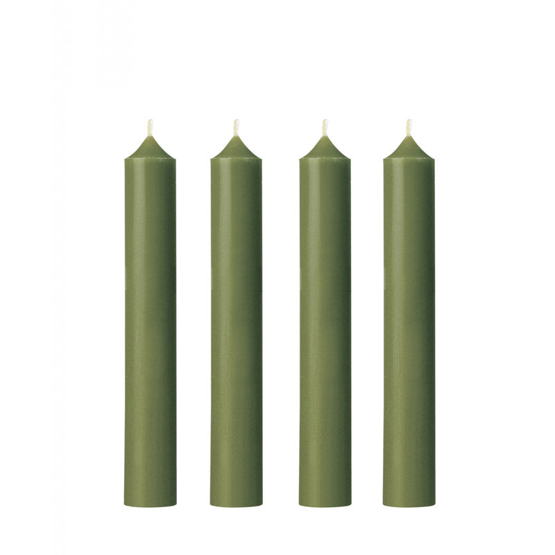 Dinner candle Ø2.2cm H20cm 7 Hrs Bronze