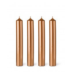 Dinner candle Ø2.2cm H20cm 7 Hrs Copper