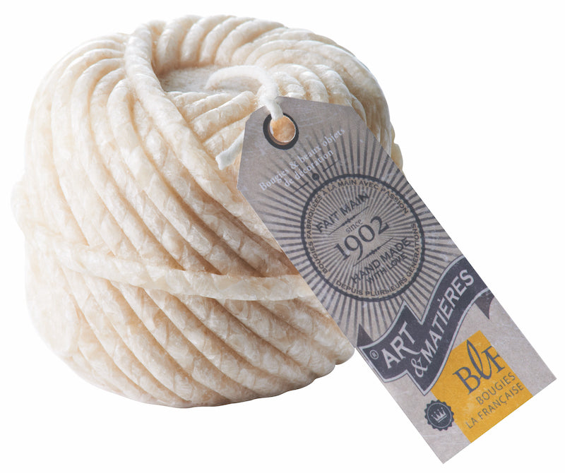 Ball of Wool Candle Ivory