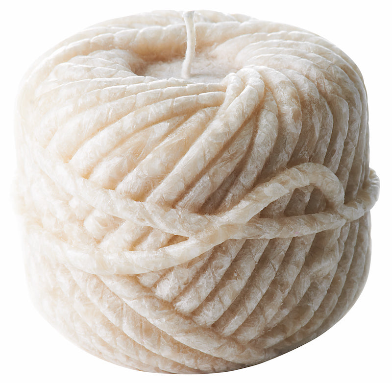 Ball of Wool Candle Ivory