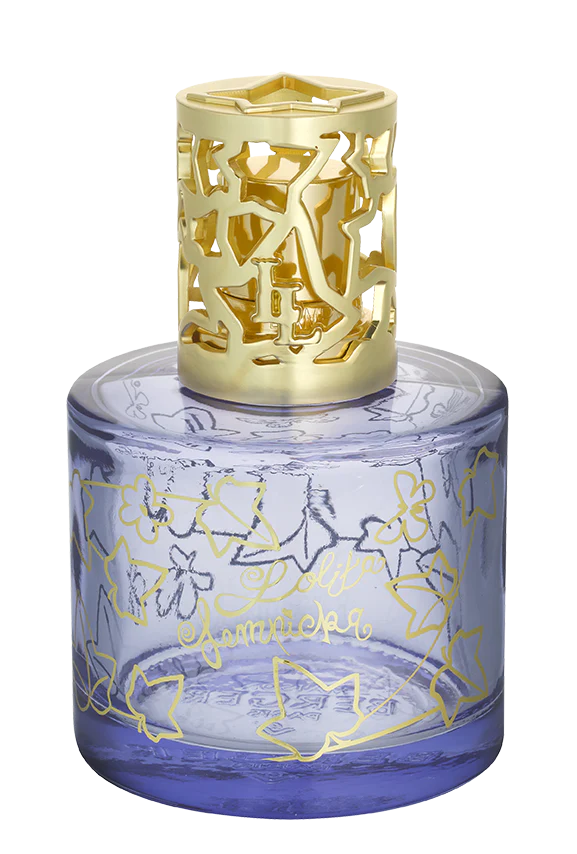 Lolita Lempicka Home Fragrance Lamp Gift Set in Blue Glass