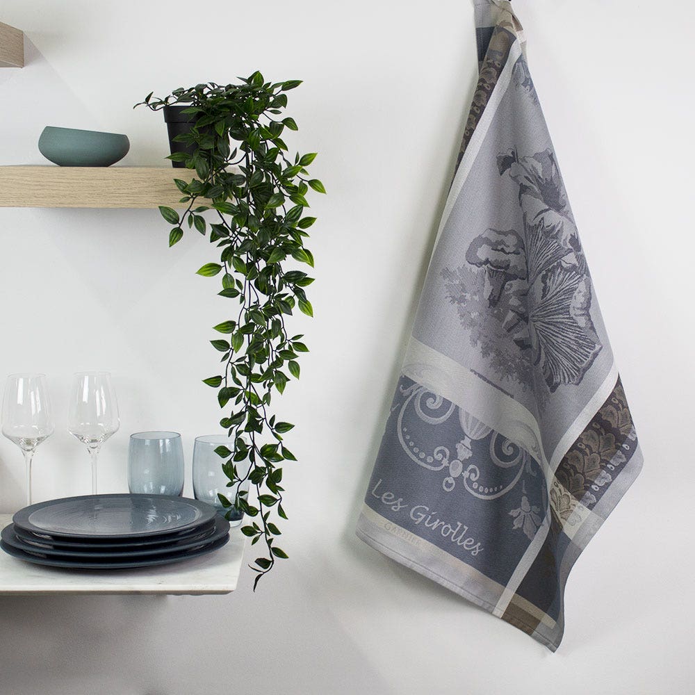 Tea Towel GIROLLES ANTHRACITE