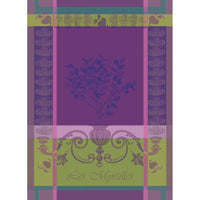 Tea Towel MYRTILLES VIOLET