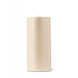 Pillar candle D.7cm H.15cm 25HRS Pearl