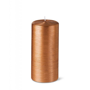 Pillar candle D.7cm H.15cm 25HRS Copper