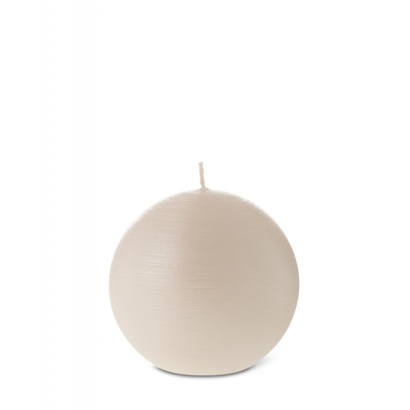Ball Candle 6cm 7HRS Pearl