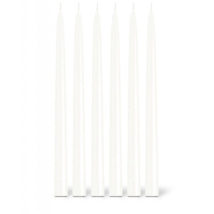 Taper Candle Ø2.2cm H29cm 8 Hrs White
