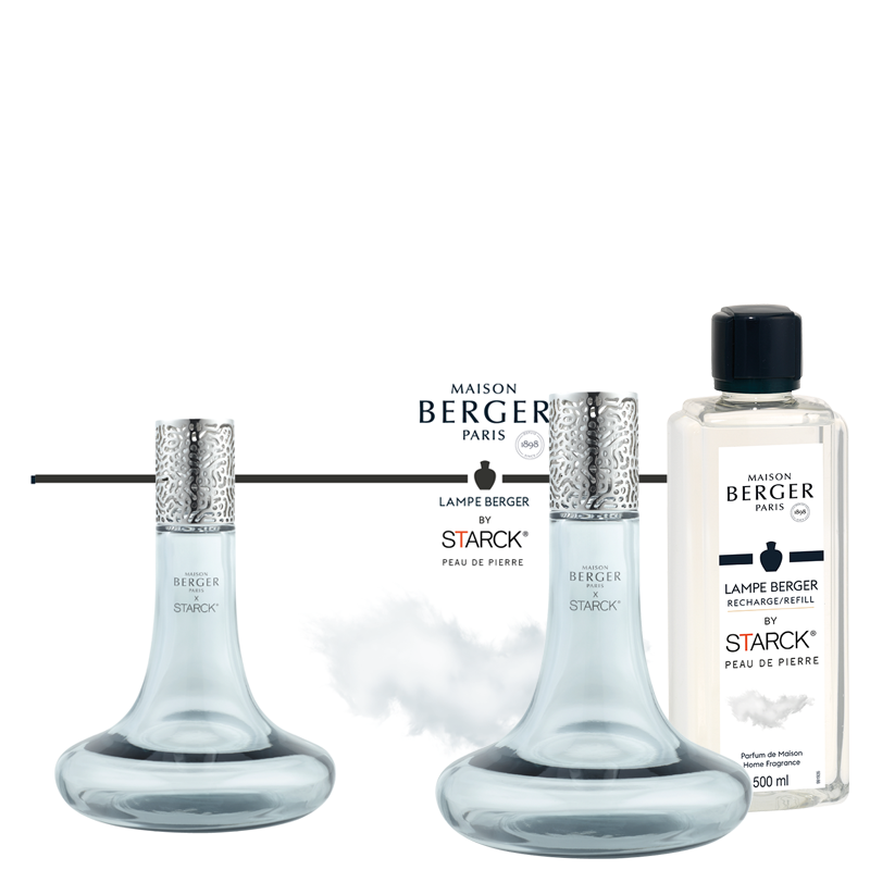 Grey Lampe Berger Gift Pack by Starck